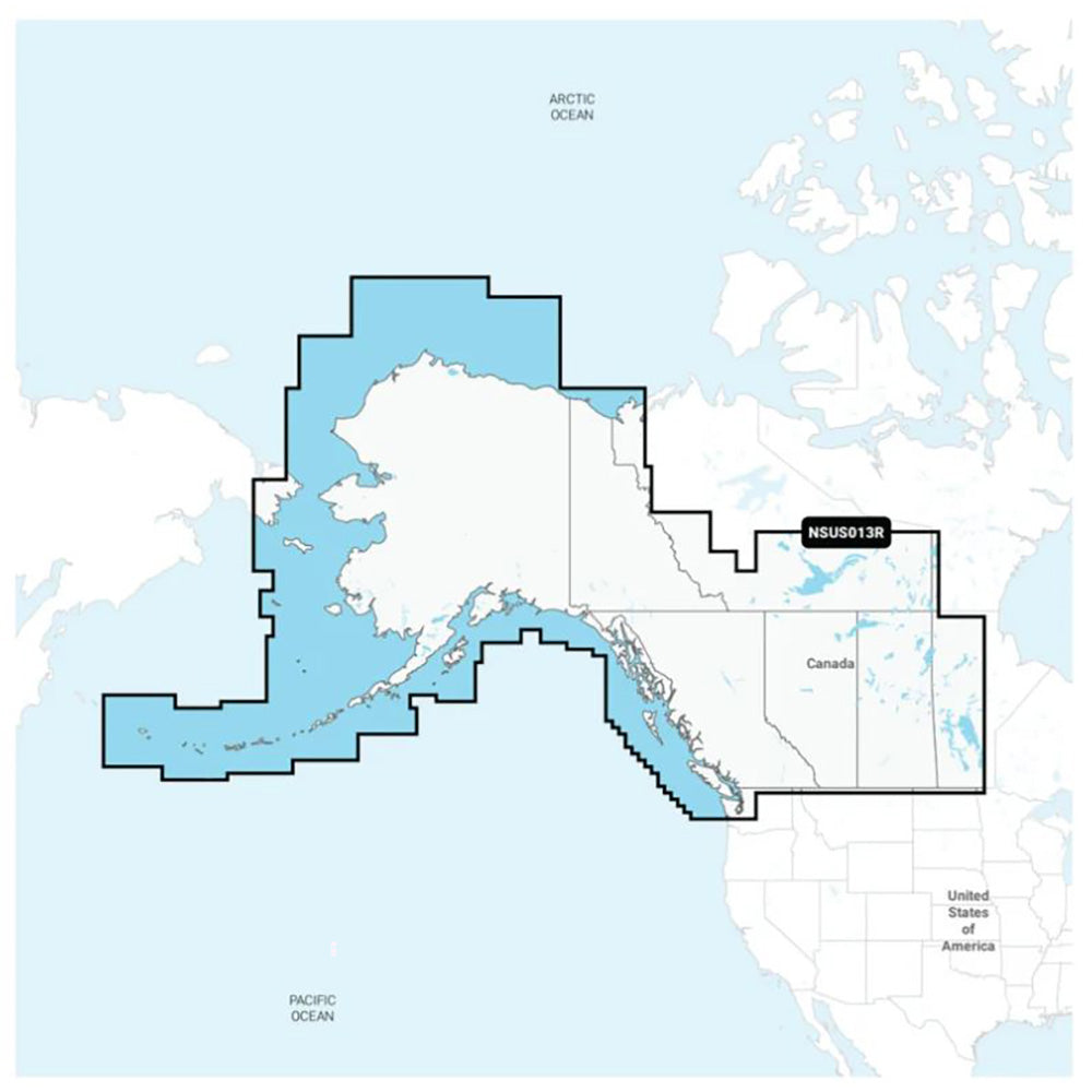 Garmin Navionics+ NSUS013R Canada, West  Alaska [010-C1485-20]