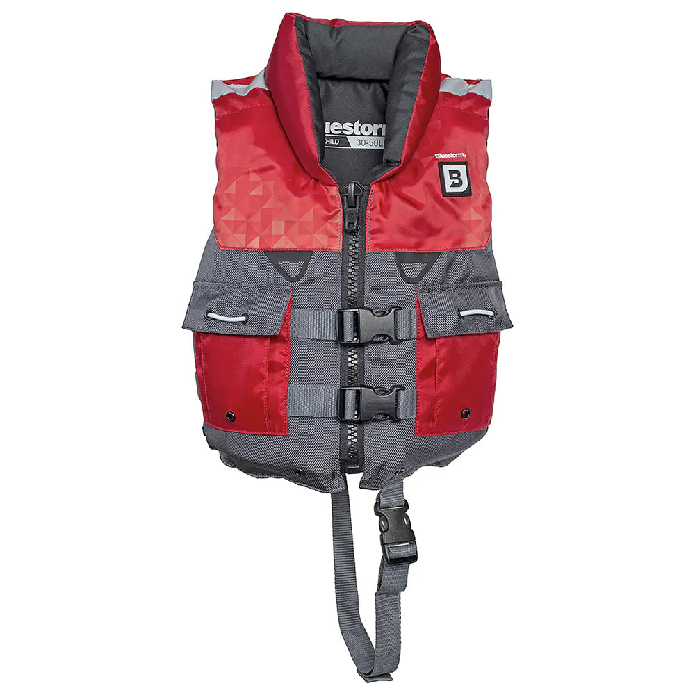 Bluestorm Classic Child Fishing Life Jacket - Nitro Red [BS-365-RED-C]