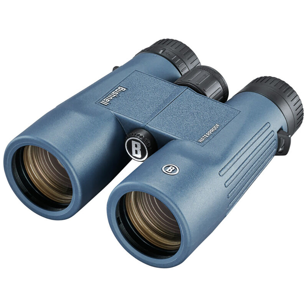 Bushnell 8x42mm H2O Binocular - Dark Blue Roof WP/FP Twist Up Eyecups [158042R]